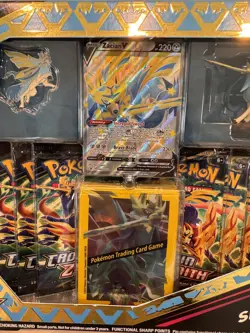 Pokemon TCG Crown Zenith Shiny Zacian Premium Figure Collection Box 2023 SEALED - Image 4