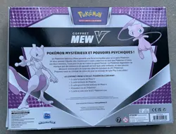 COFFRET CARTE POKEMON NEUF SCELLE MEW EX 260 PV 4 BOOSTERS - Image 2