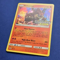 Volcanion Pokemon Prerelease SM179 Unbroken Bonds Stamped Holo Promo - Image 3