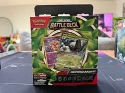 Meowscarada EX Pokemon TCG Deluxe Battle Deck New Sealed - Image 1