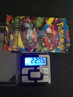 22.75 Grams Pokemon Mega Evolution Sleeved Booster Pack New Factory Sealed - Image 1