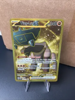 Ting-Lu ex 275/193 - SV02: Paldea Evolved Secret Rare GOLD Foil Pokemon TCG NM - Image 1