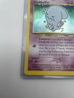 Pokemon 2001 Wobbuffet 16/75 Neo Discovery Rare Holo VLP/Near MInt - Image 2