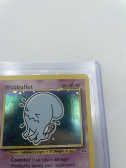 Pokemon 2001 Wobbuffet 16/75 Neo Discovery Rare Holo VLP/Near MInt - Image 4