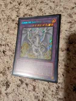 Yugioh Albion the Sanctifire Dragon CYAC-EN035 1st Edition NM - Image 1