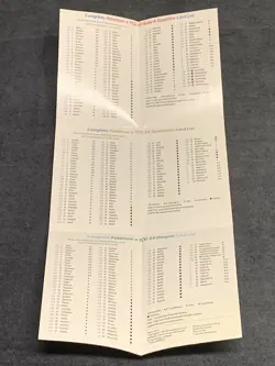 Pokemon EX TEAM MAGMA VS TEAM AQUA - Rulebook - Card List - Bench's - Image 4