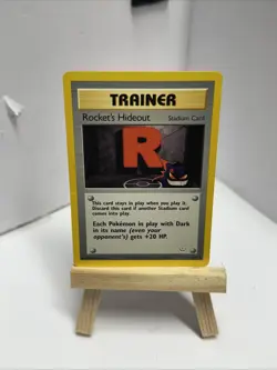 Team Rocket's Hideout, Neo Revelation, 63/64, Uncommon, Pokemon Trainer Card - Image 1