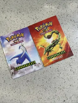 Pokemon Trading Card Game Dragon Rulebook And Cardlist - Image 1