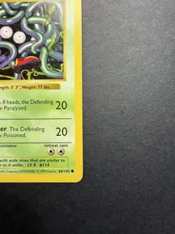 Pokemon Cards: Base Set 1st Edition Common: Tangela 66/102 - Image 4