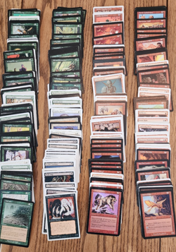 1200 MTG MAGIC THE GATHERING CARDS LOT all pre 2003 found in storage locker used - Image 5