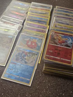 (70) Pokemon Sword And Shield Reverse Holo Card Lot. All Sleeved. No Duplicates - Image 2