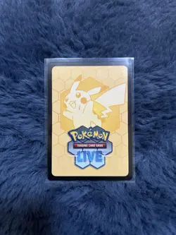 Pokemon Mega Evolution Pikachu Code Card With Factory Printing Color Error - Image 1