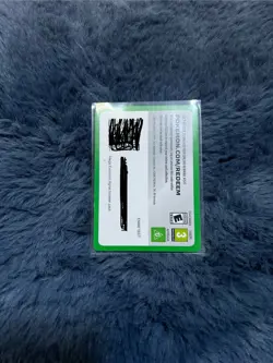 Pokemon Mega Evolution Pikachu Code Card With Factory Printing Color Error - Image 3