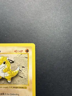 Pokemon Cards: Base Set 1st Edition Common: Sandshrew 62/102 - Image 3