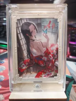 One Piece CCG Boa Hancock Metal Card From KaFei - Image 1