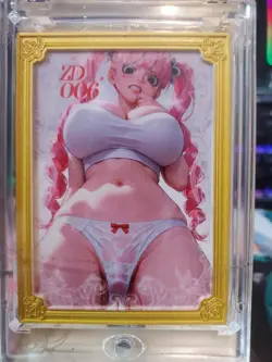 One Piece CCG Perona Metal Card From Nvshenshe - Image 1