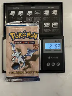 1999 Pokemon Fossil Booster Pack 11 Cards Factory Sealed 2 Packs Heavy WOTC - Image 1