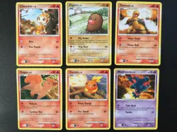 6x Old Pokemon Card Bundle - Vintage 2009 Platinum Base Set TCG Cards - LP - Image 1