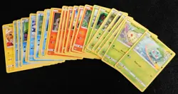 Pokemon 25th Anniversary 2021 McDonald’s Complete Non Holo Promo Card Set 1-25 - Image 1