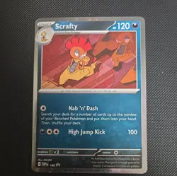 Scrafty 188 Sv: Scarlet & Violet Promo Cards Holo Pokemon TCG - NM - Image 1