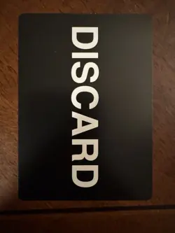 Disney Lorcana - Discard Error Card Factory Misprint - Image 1