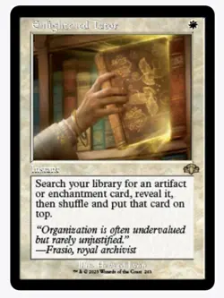 Enlightened Tutor (Retro Frame) Dominaria Remastered Foil - Image 1