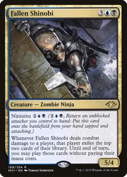 Fallen Shinobi [Modern Horizons] Lightly Played Foil - Image 1