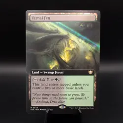 Vernal Fen Extended Art Regular - Edge Of Eternities Commander MTG-NM - Image 1