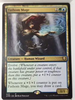 Fathom Mage - Commander: Legends - Magic the Gathering MTG Nice! - Image 1