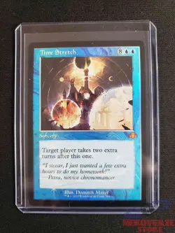 Time Stretch #294 Retro Frame Foil MtG Dominaria Remastered M - Image 1