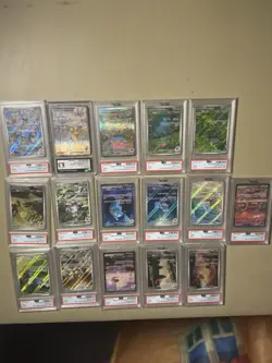 💥 16 Pokemon S&V 151 PSA 9 Slabs. Charizard, Venesaur and Blastoise included. - Image 1