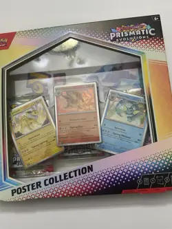 Pokemon Prismatic Evolutions Poster Collection NEW SEALED - Image 2