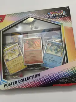 Pokemon Prismatic Evolutions Poster Collection NEW SEALED - Image 3