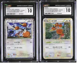 ✨✨ 2 CGC 10 Classic Collection Doduo 013/032 Dodrio 014/032 Holo - Image 1