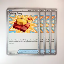 Fighting Gong (4X) 116/132 - Mega Evolution (MEG) / NM Playset - Image 1