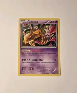 Pokemon Giratina XY184 Black Star Promo Cosmos Holo Rare LP - Image 1