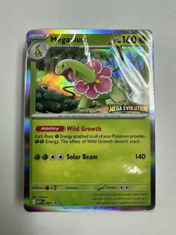 Meganium 001 Pokemon TCG Mega Evolution Build and Battle Deck - Image 1