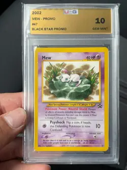 Pokemon Mew Black Star League Promo #47 UCG 10 Gem Mint - Image 1