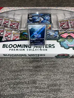 Pokemon 151 Blooming Waters Premium Collection NEW - SEALED + Japanese Wartortle - Image 1