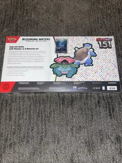 Pokemon 151 Blooming Waters Premium Collection NEW - SEALED + Japanese Wartortle - Image 3