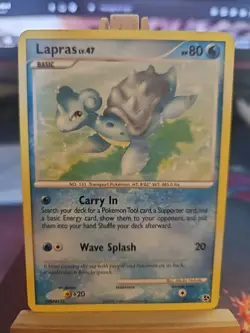 Pokemon TCG Lapras DPBP#155 Great Encounters Non Holo Rare LP - Image 1