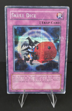 Yu-Gi-Oh! Trap Skull Dice EDS-001 Eternal Duelist Soul GBA Promo Secret Rare HP - Image 1