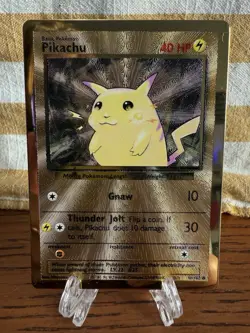Pokemon Celebrations Gold Metal Charizard & Pikachu Cards 25th Anniversary Base - Image 3