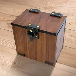 Commander Deck Box, 100+ Cards, Dice Tray, Handmade Wood - Image 3