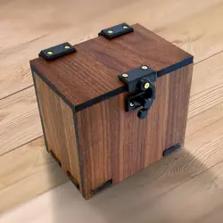 Commander Deck Box, 100+ Cards, Dice Tray, Handmade Wood - Image 4
