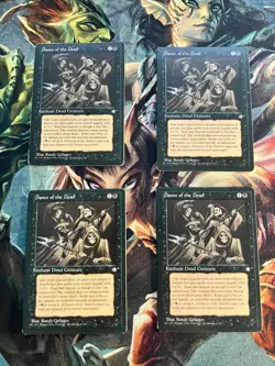 4x Dance of the Dead Ice Age Magic The Gathering MTG Card MP/HP - Image 1