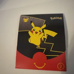 Pokemon 25th Anniversary McDonalds Promo Sealed Pack Card Box #2 - Image 1