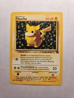 MINT Pikachu # 1 "IVY" WOTC Black Star Promo Pokemon Card - Image 1