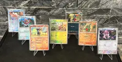 Pokemon TCG: Prismatic Evolutions Lot 7 Masterball Cards NM/M - Image 1