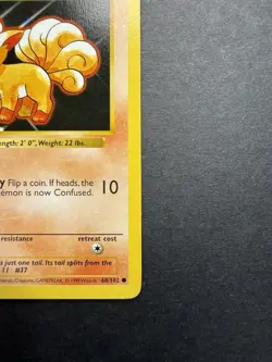 Pokemon Cards: Base Set 1st Edition Common: Vulpix 68/102 - Image 4
